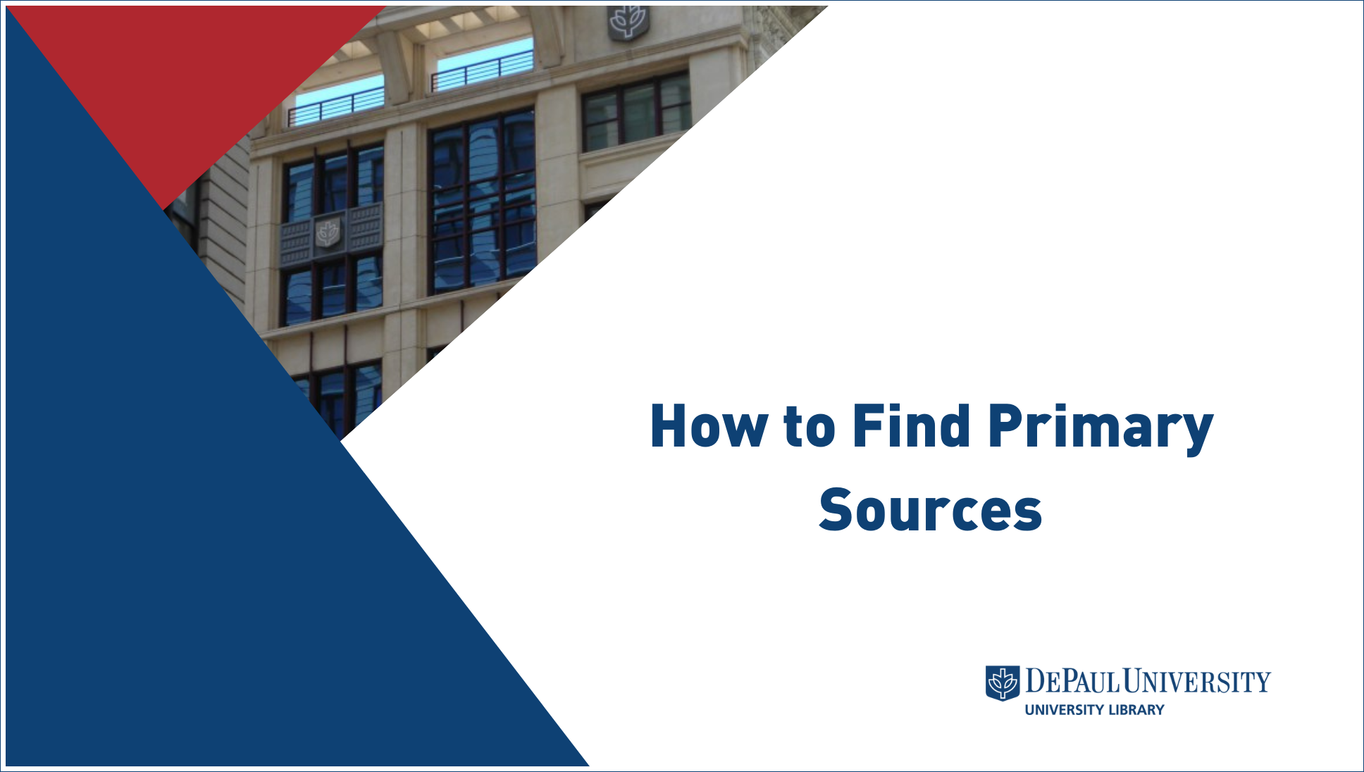 How to Find Primary Sources